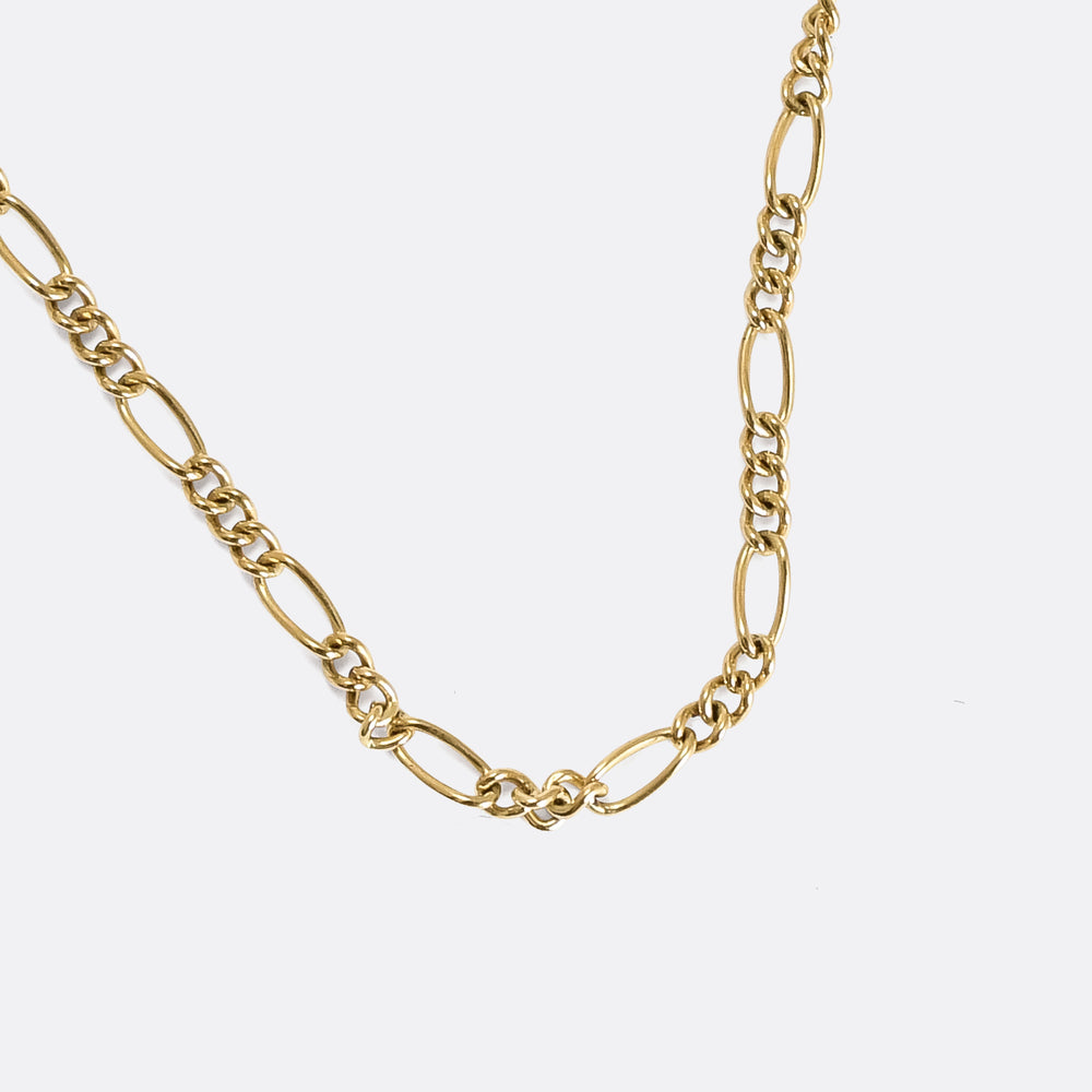 Arts & Crafts Moonstone Pendant & Chain