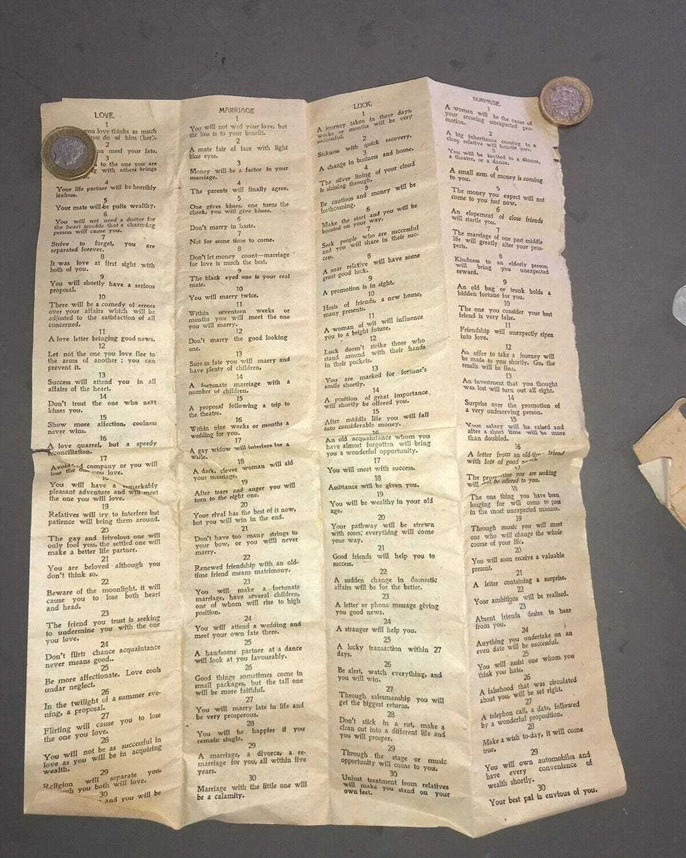 1930s Czech Fortune Telling Crystal Ball