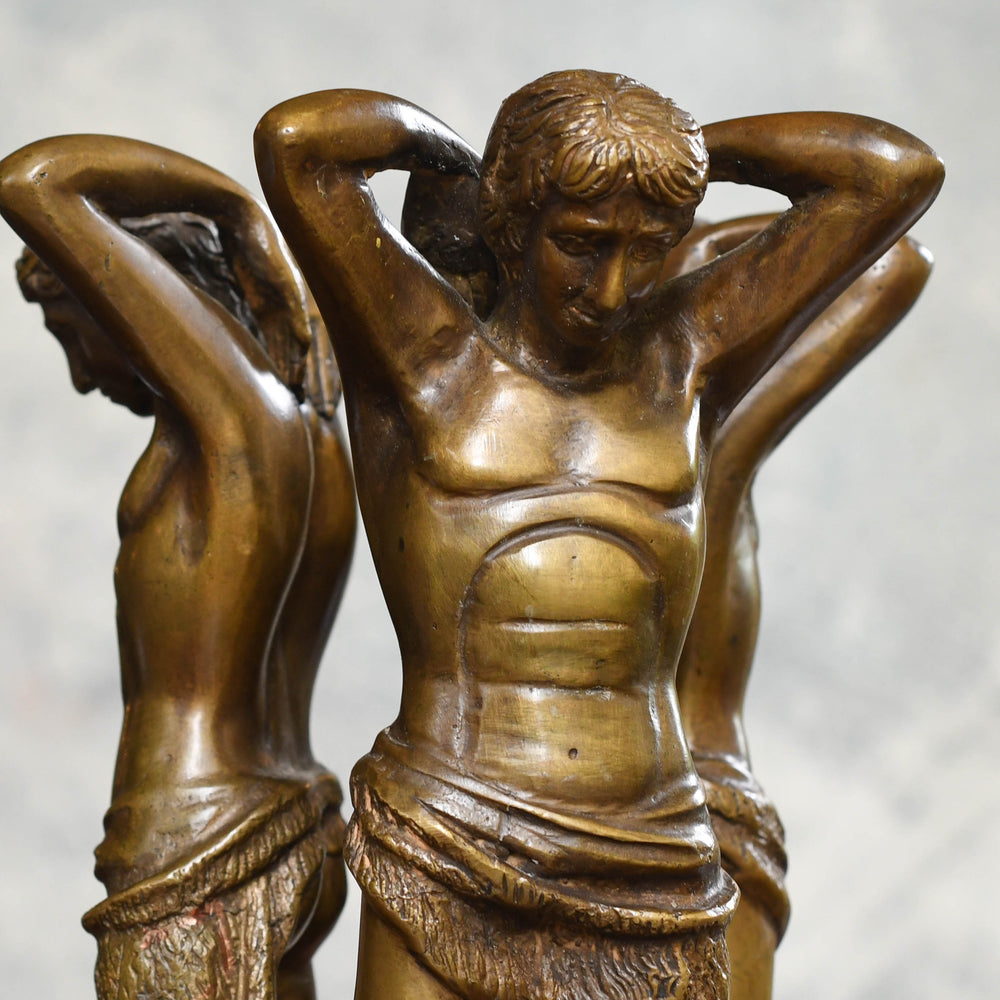 Antique Occult Rock Crystal Ball with Stand