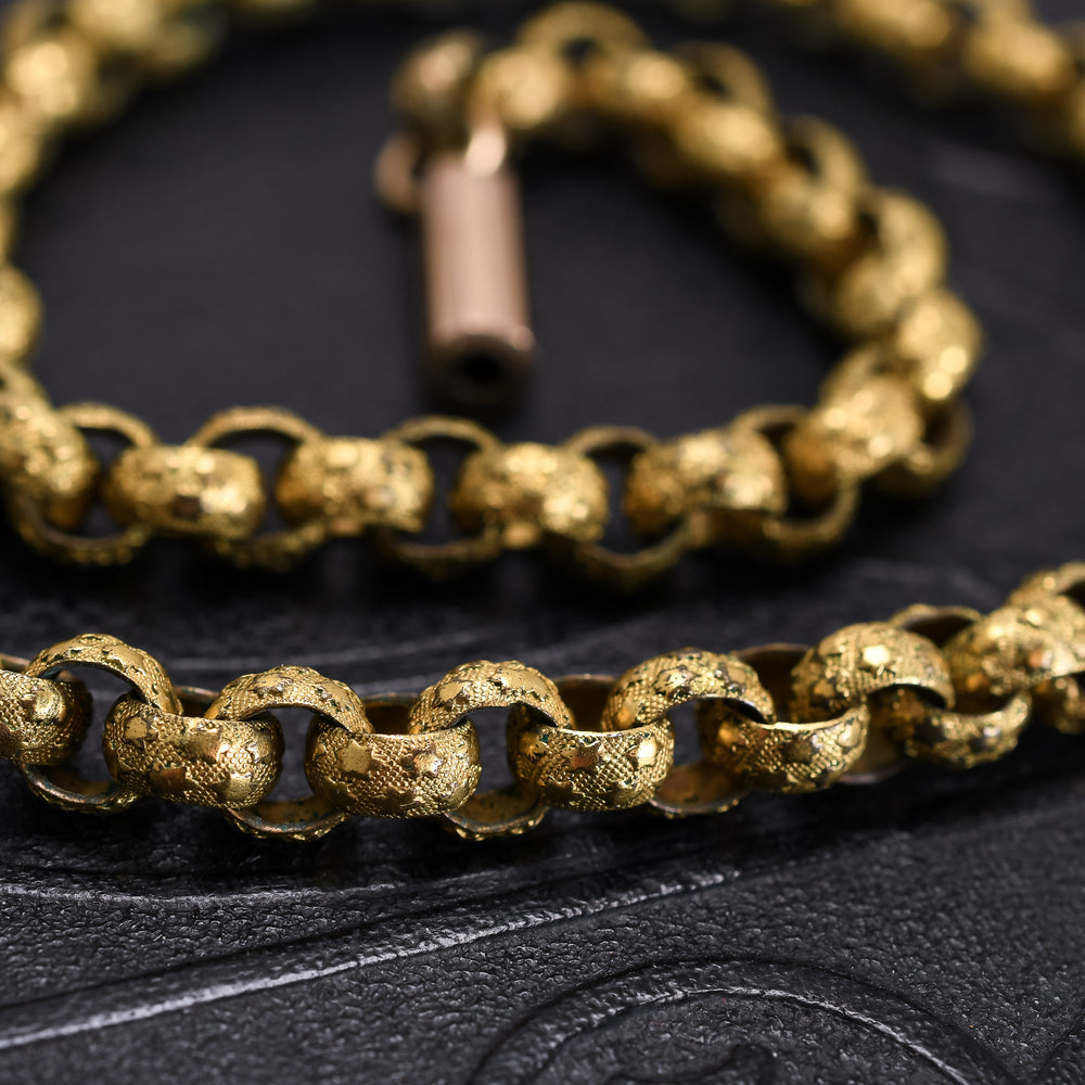 Georgian Star Link Belcher Chain, 15