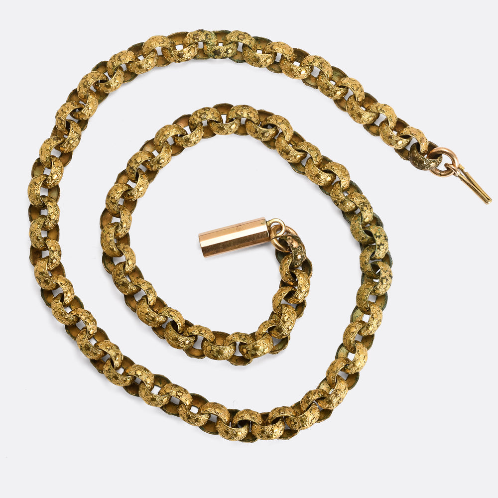 Georgian Star Link Belcher Chain, 15