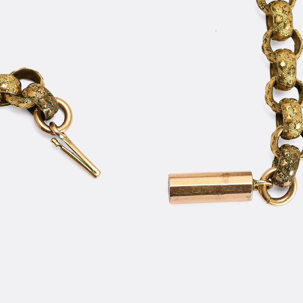 Georgian Star Link Belcher Chain, 15