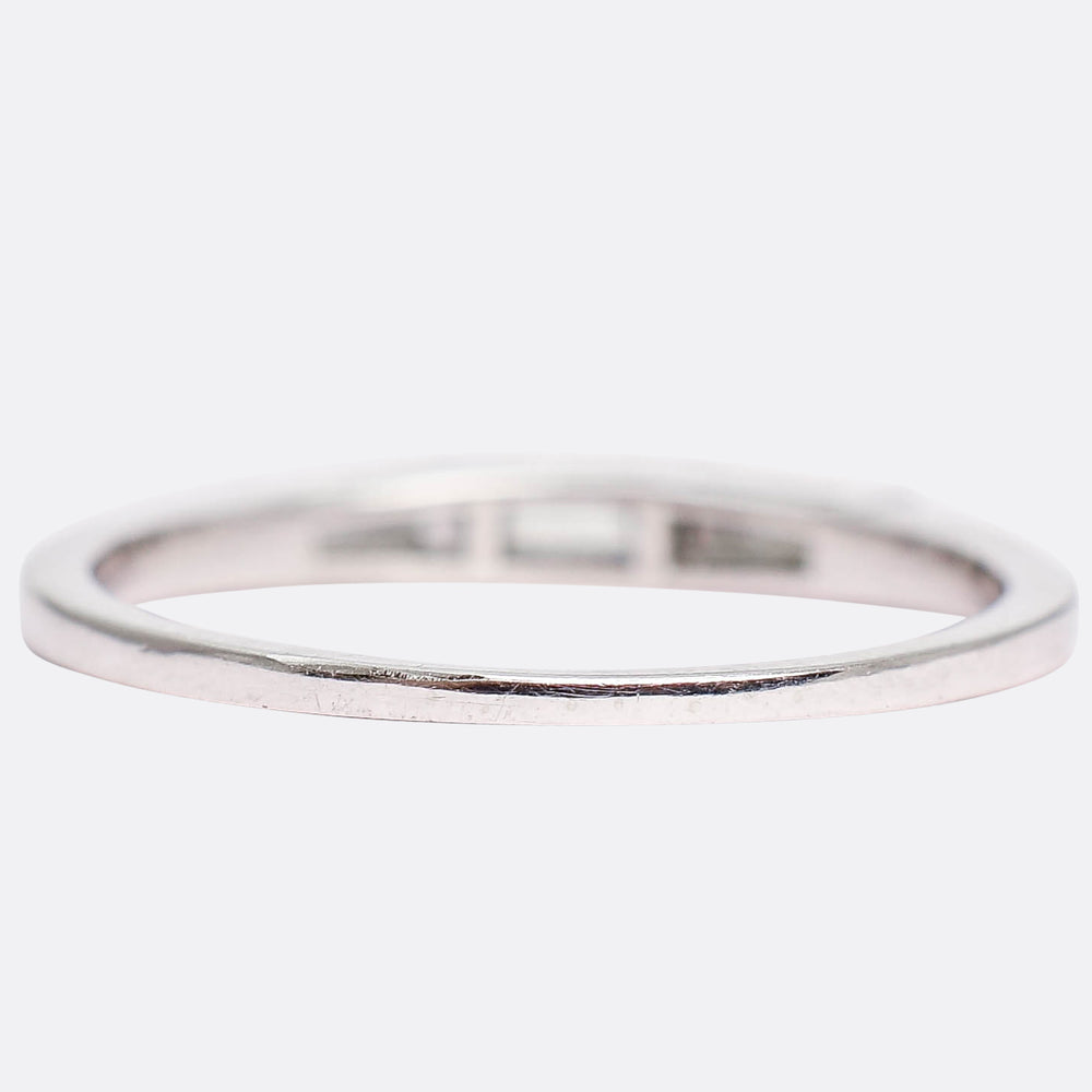 Art Deco Baguette Cut Diamond Ring