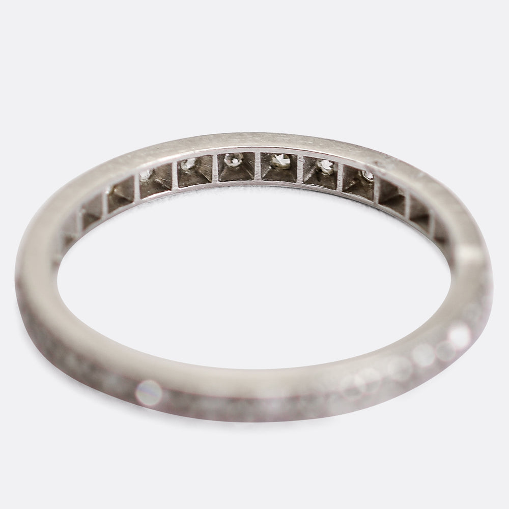Art Deco Diamond Eternity Ring