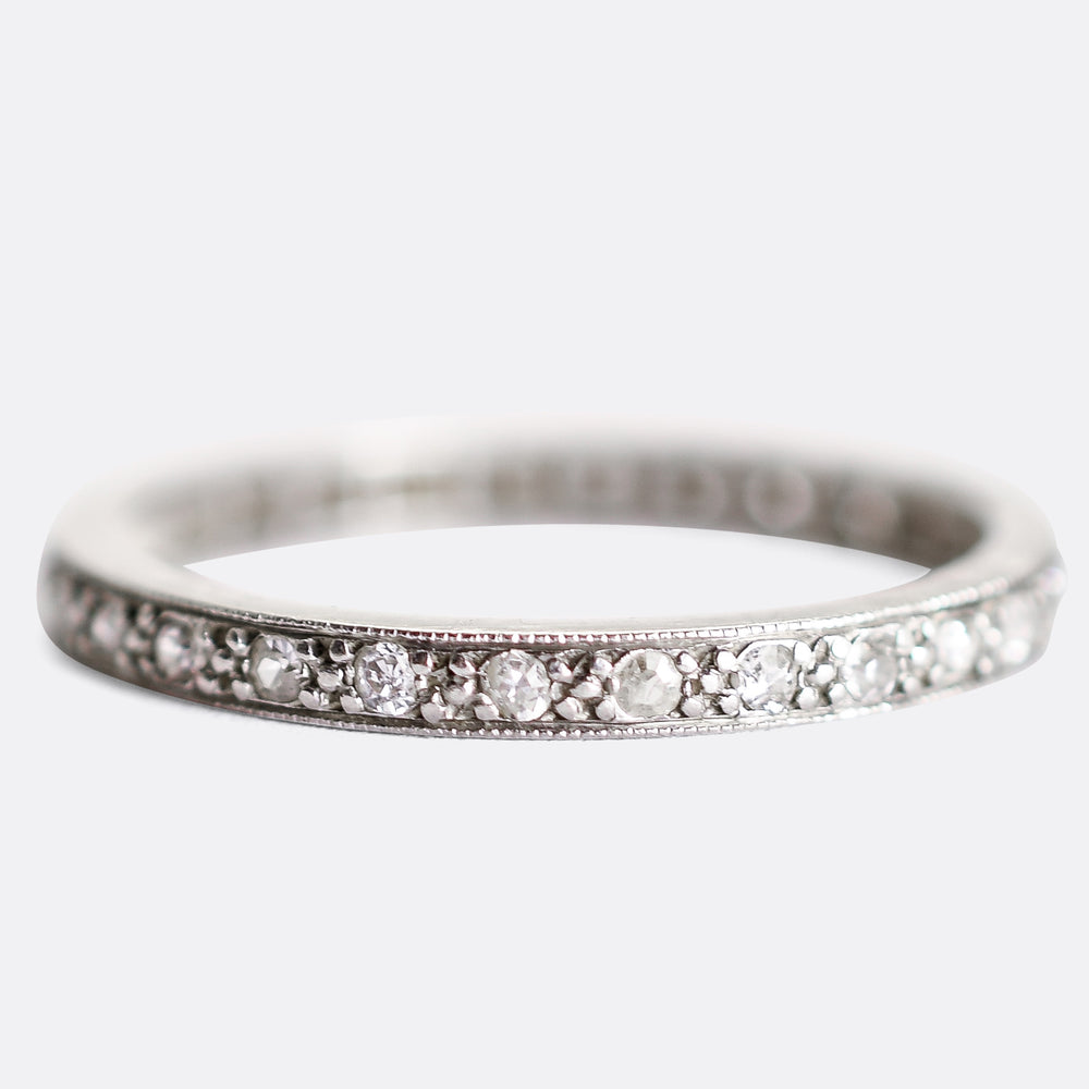 Art Deco Diamond Eternity Ring