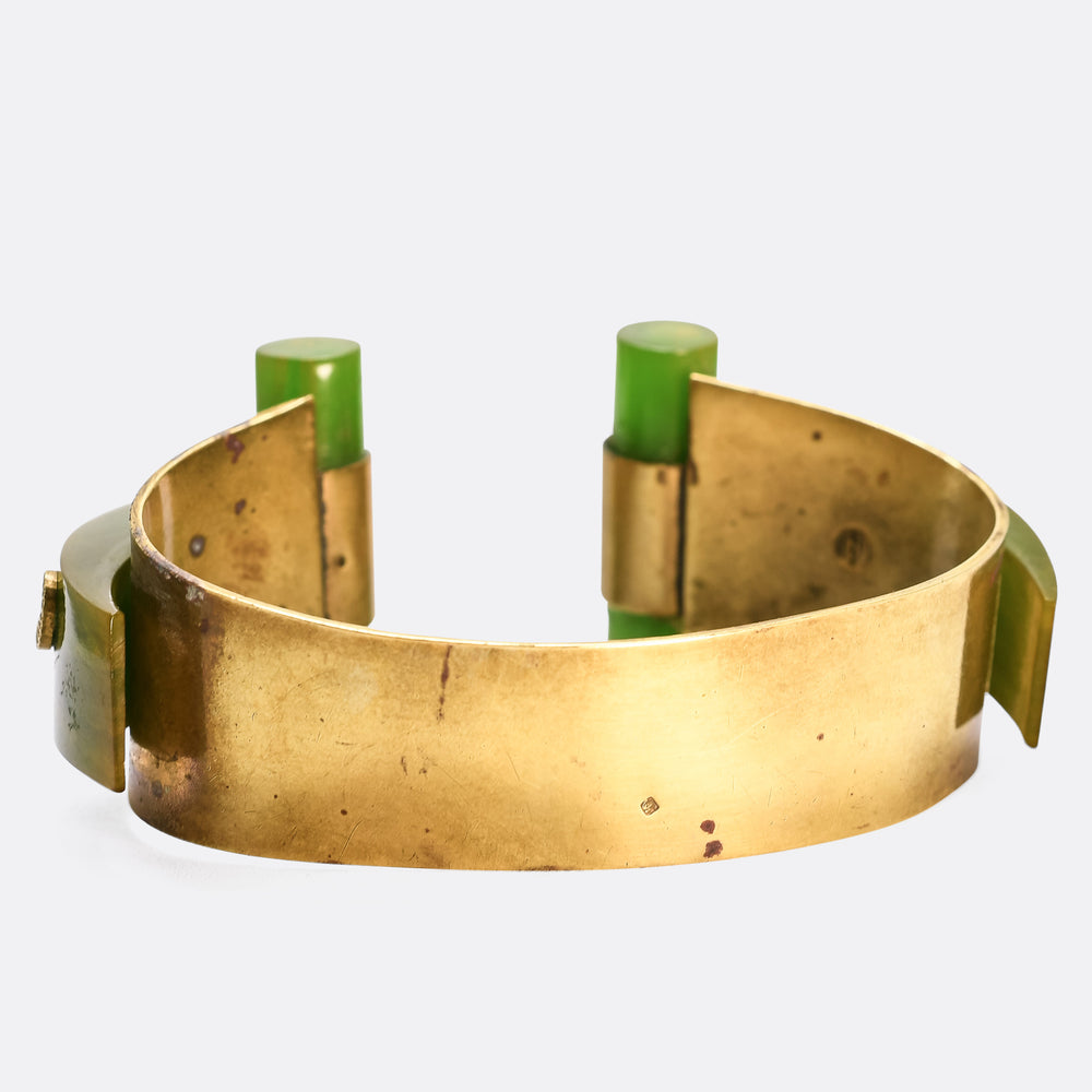 Art Deco Jean Painlevé Bakelite Seahorse Bangle