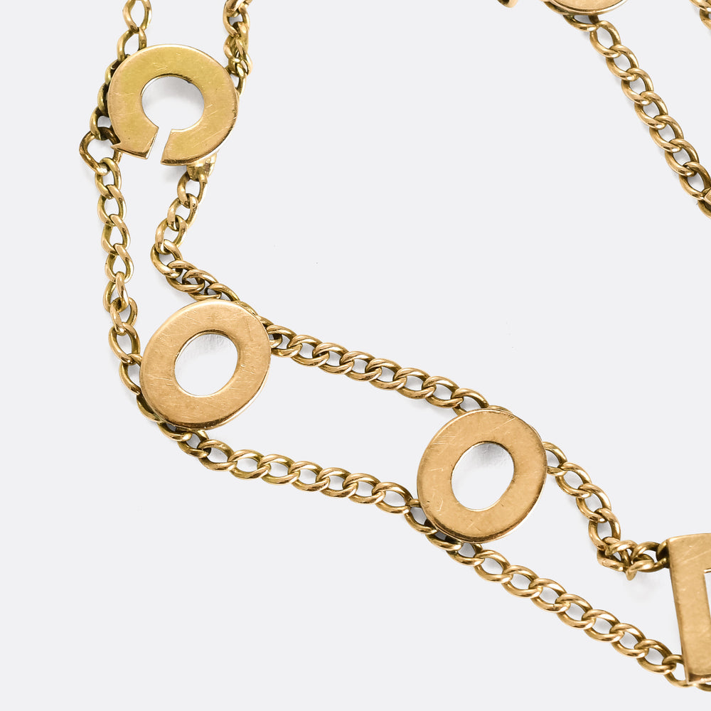 Edwardian Turquoise Good Luck Bracelet