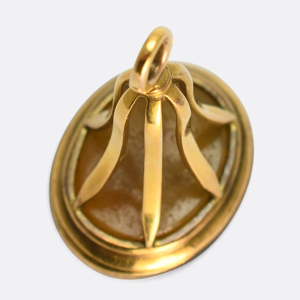 Georgian All or Nothing Intaglio Seal Fob Pendant