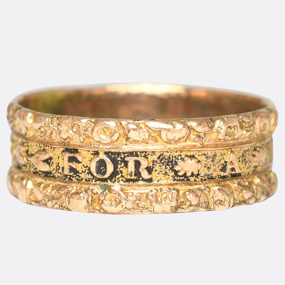 Georgian For A Friend Heart Ring