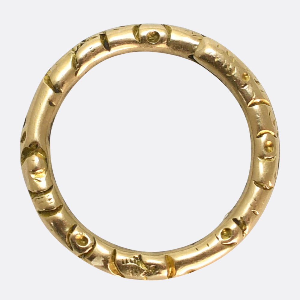 Georgian Gold Miniature Split Ring