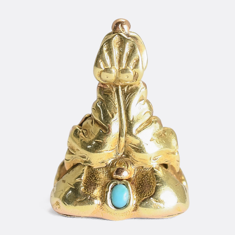 Georgian JANE Intaglio Seal Fob Pendant