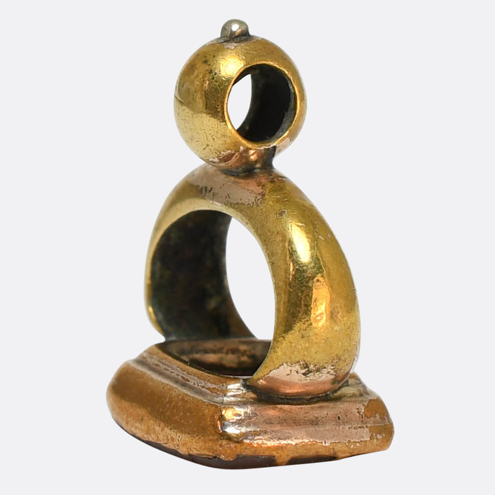 Georgian Miniature Tassie Choose Love Intaglio Seal Fob