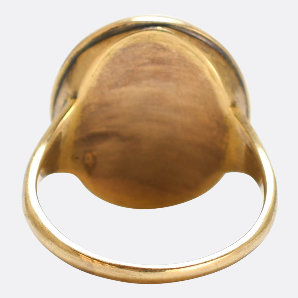 Georgian Silhouette Rose Cut Diamond Ring