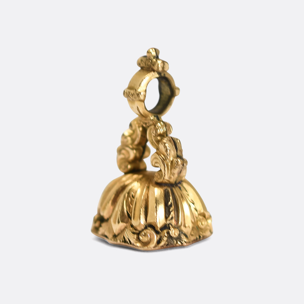 Georgian 'I CHANGE NOT' Carnelian Intaglio Seal Fob