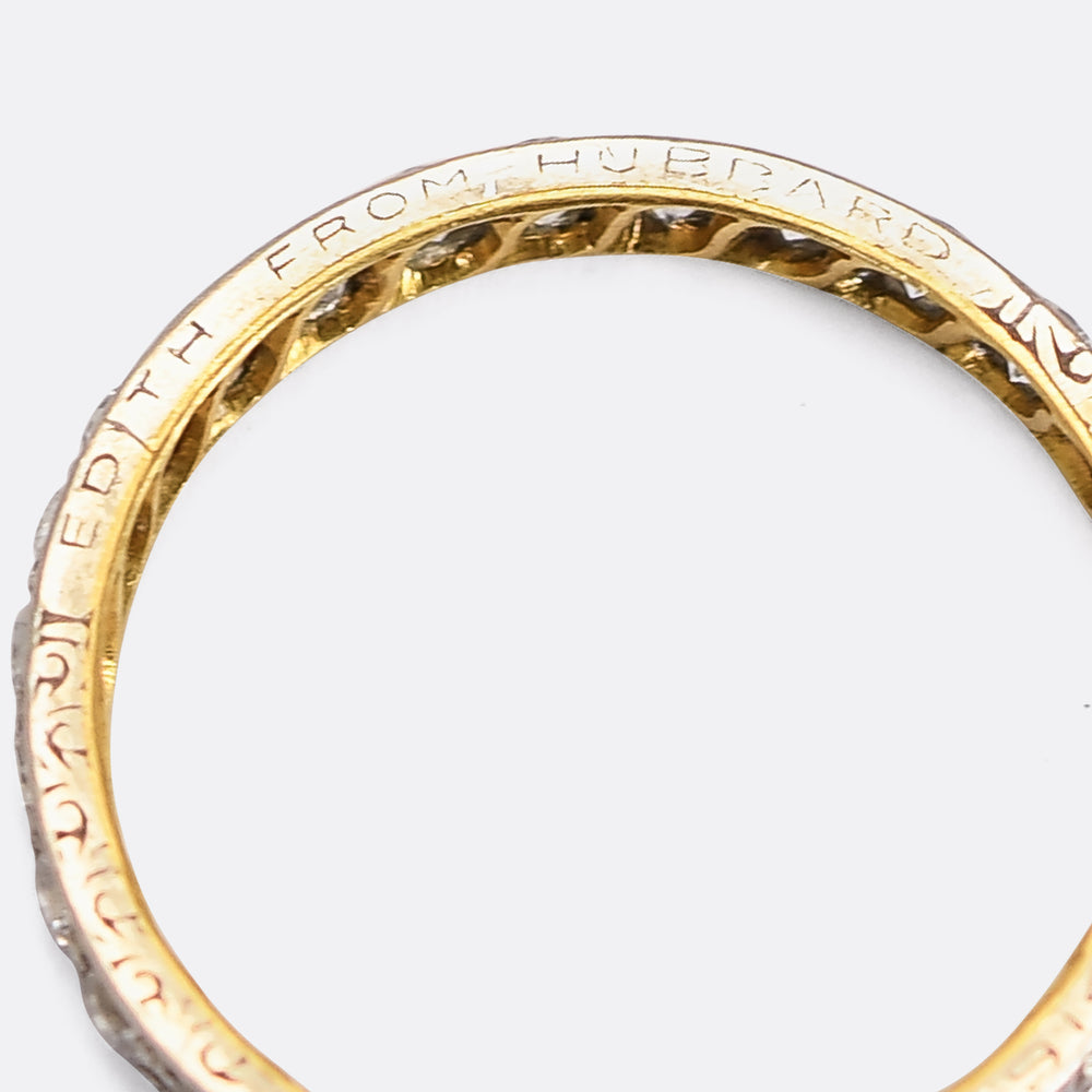 July 24 1914 Diamond Eternity Ring