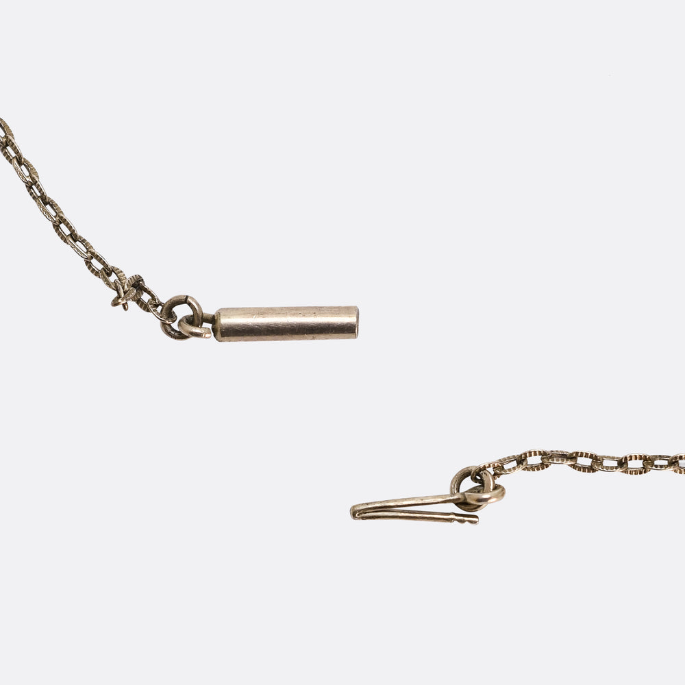 Mid-Century The Green Man Lucky Necklace