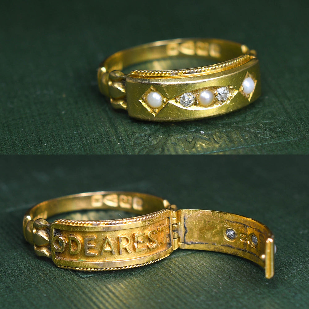 Victorian Pearl & Diamond