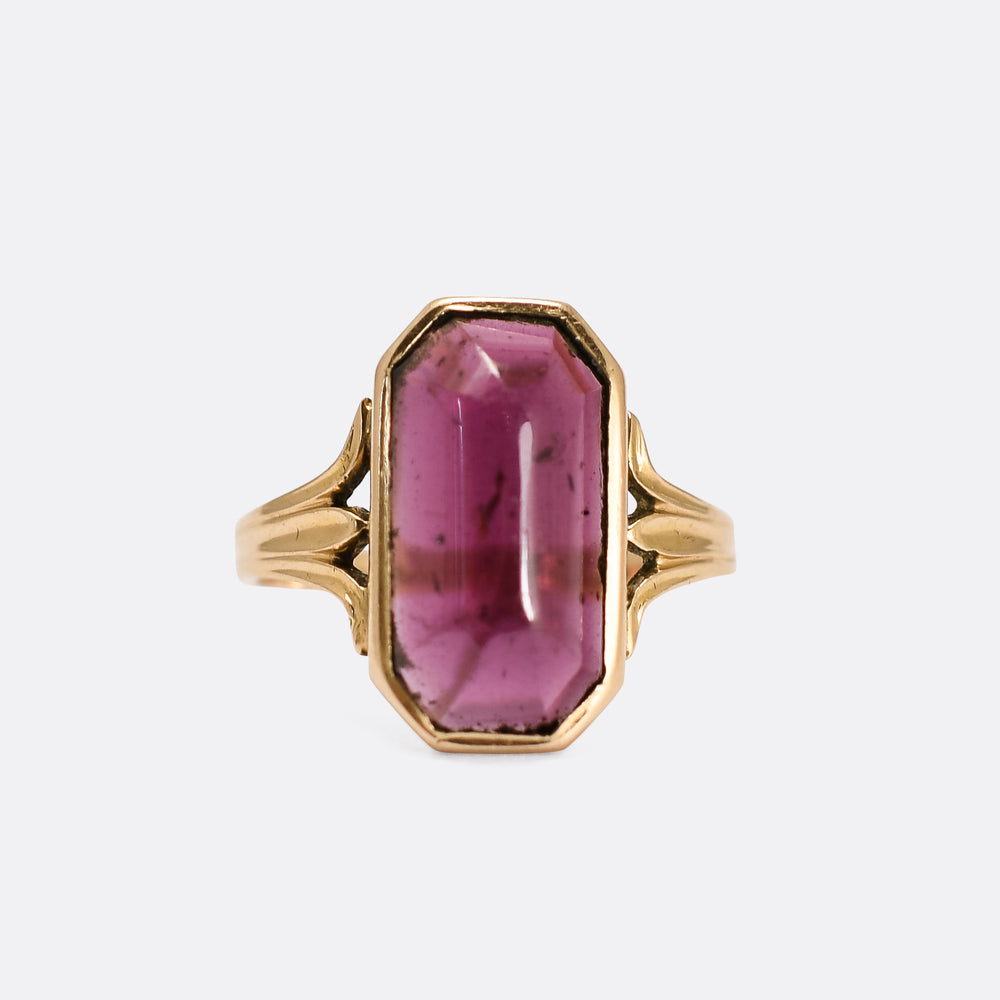 Victorian Almandine Garnet Ring