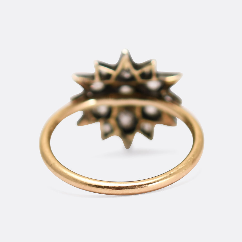 Victorian Diamond Star Ring