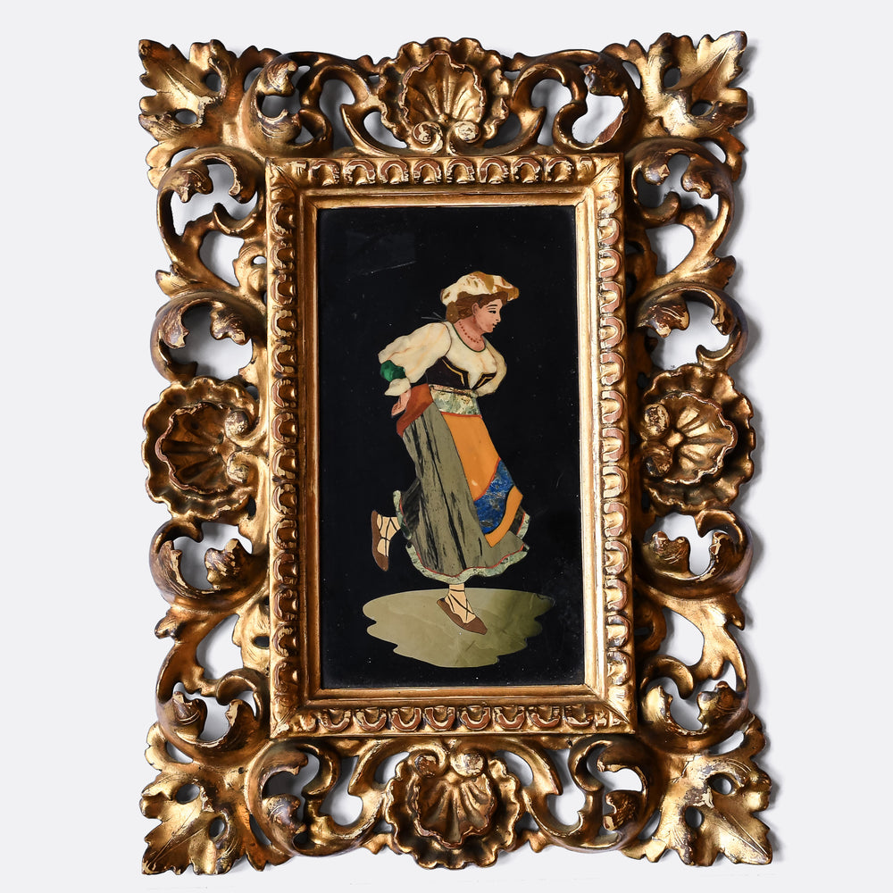 Victorian Framed Pietra Dura