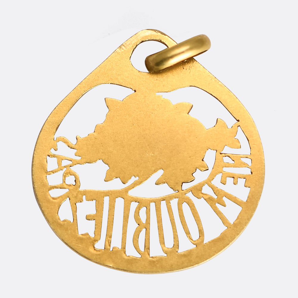 Victorian French Forget-Me-Not Charm