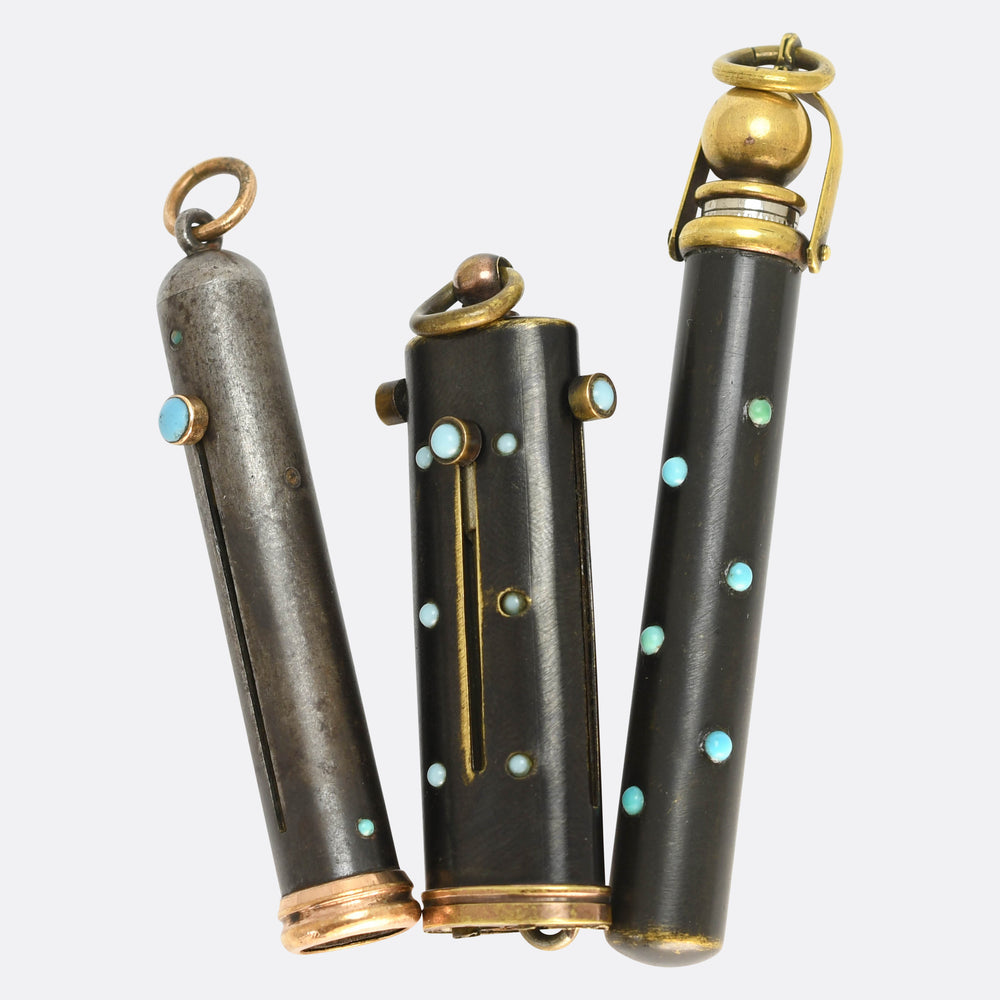 Victorian Multi-Tool Turquoise & Gunmetal Sliders