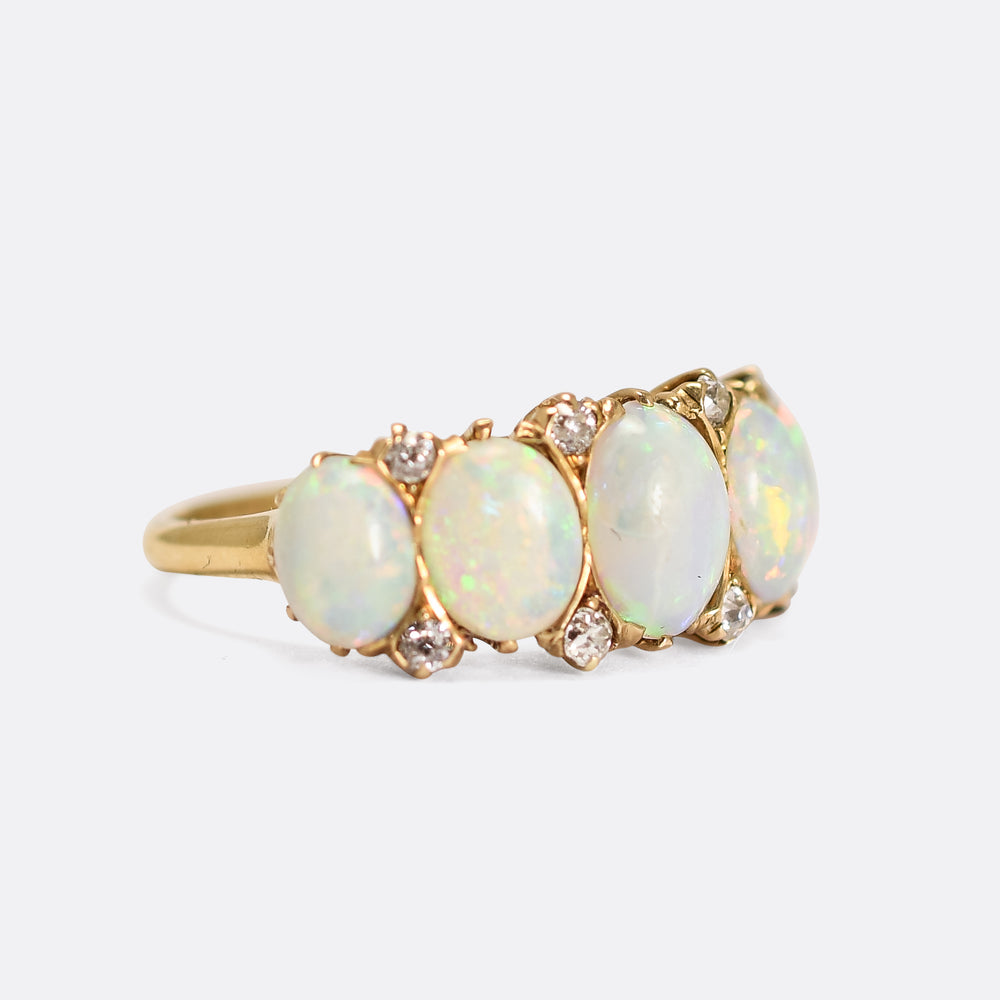 Victorian Opal 5-Stone Ring