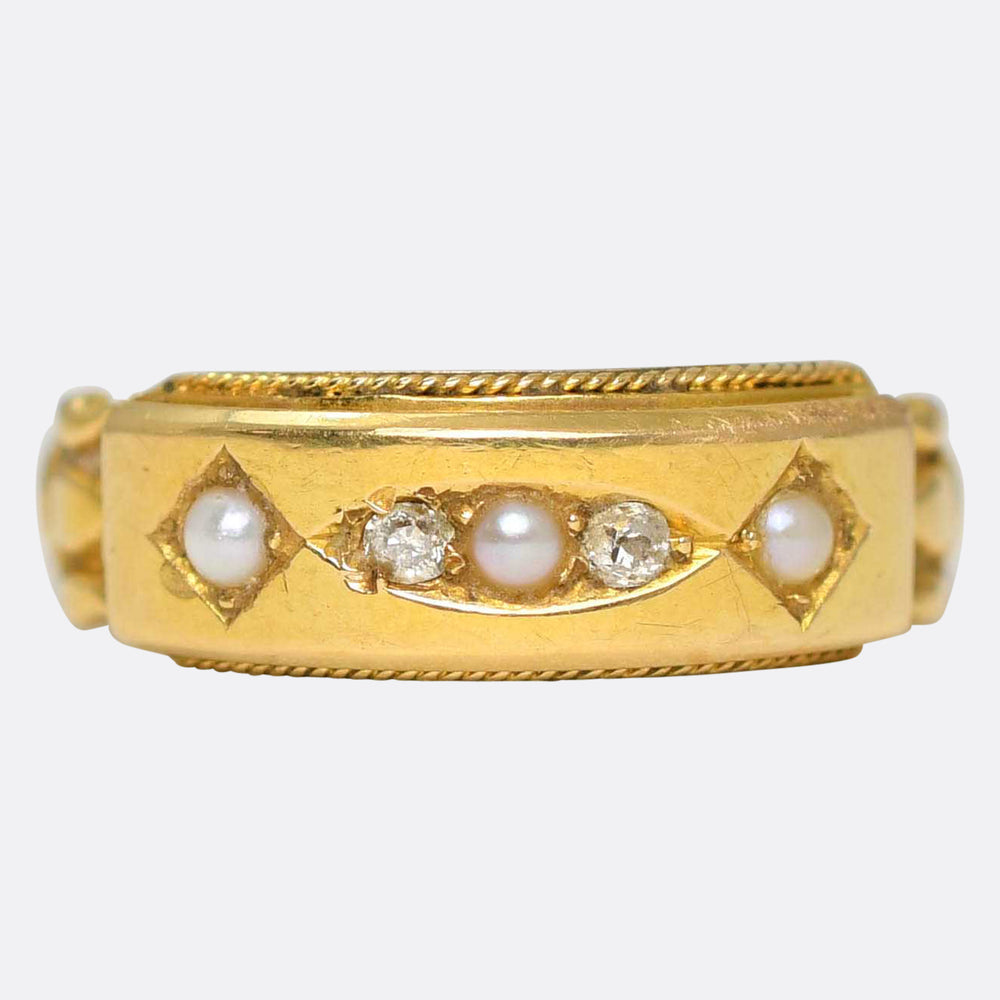 Victorian Pearl & Diamond