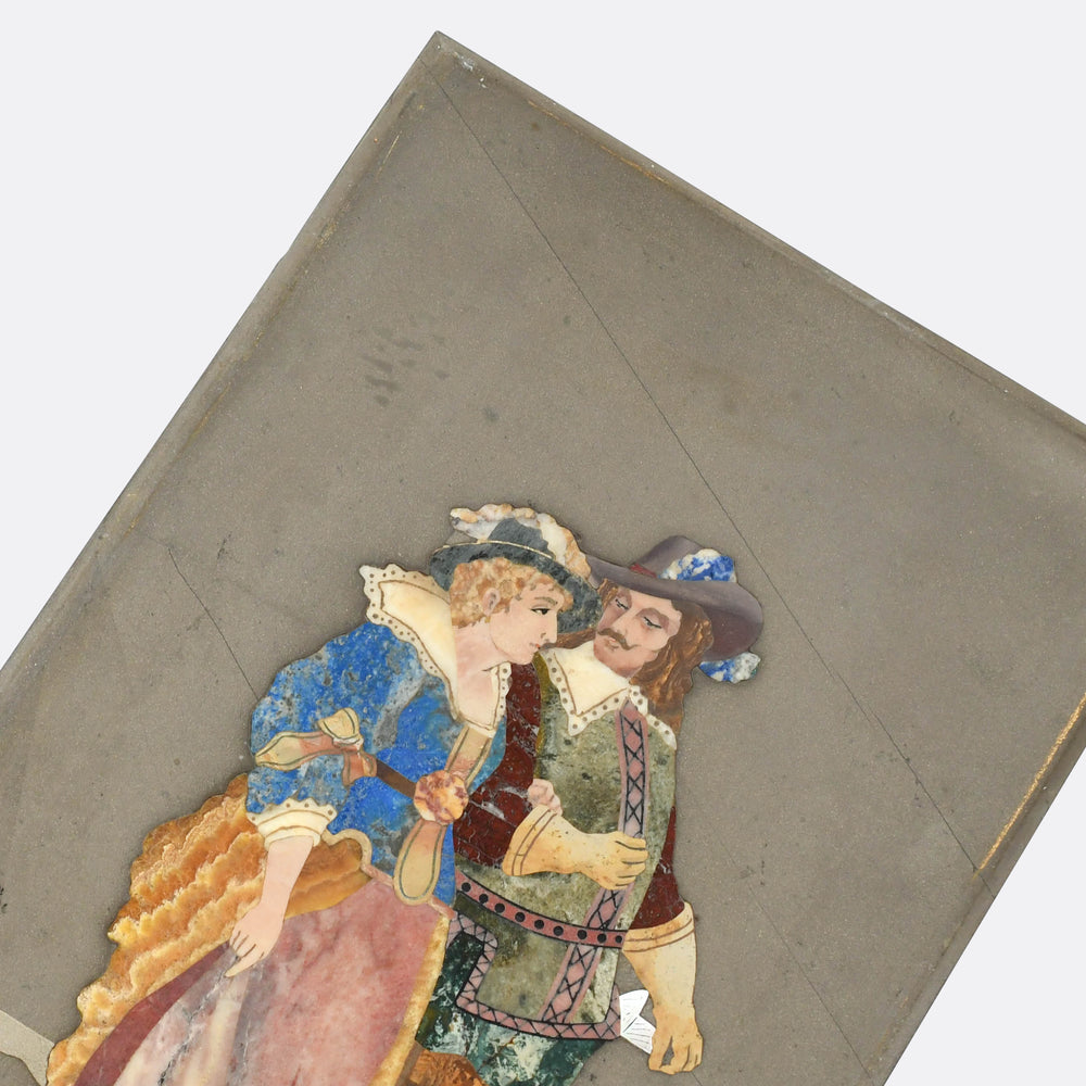 Victorian Pietra Dura Panel