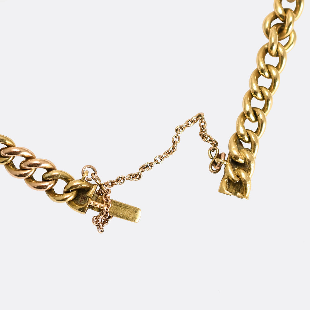 Victorian Sapphire & Diamond Bracelet