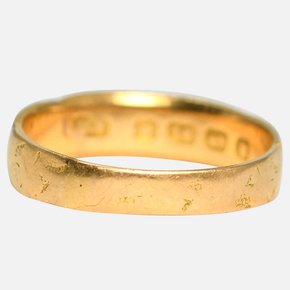 Victorian Turquoise 3-Stone Band Ring