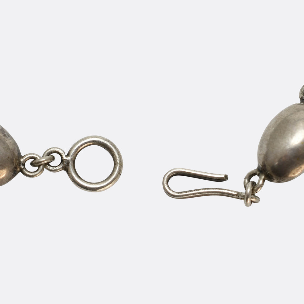 Victorian Turquoise Paste Rivière Necklace