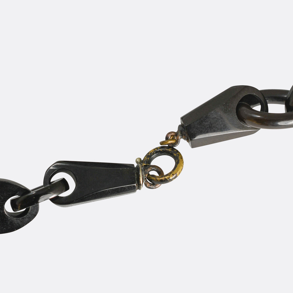 Victorian Whitby Jet Necklace