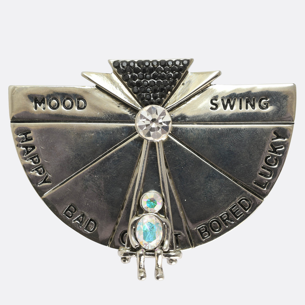Vintage Butler & Wilson Mood Swing Brooch