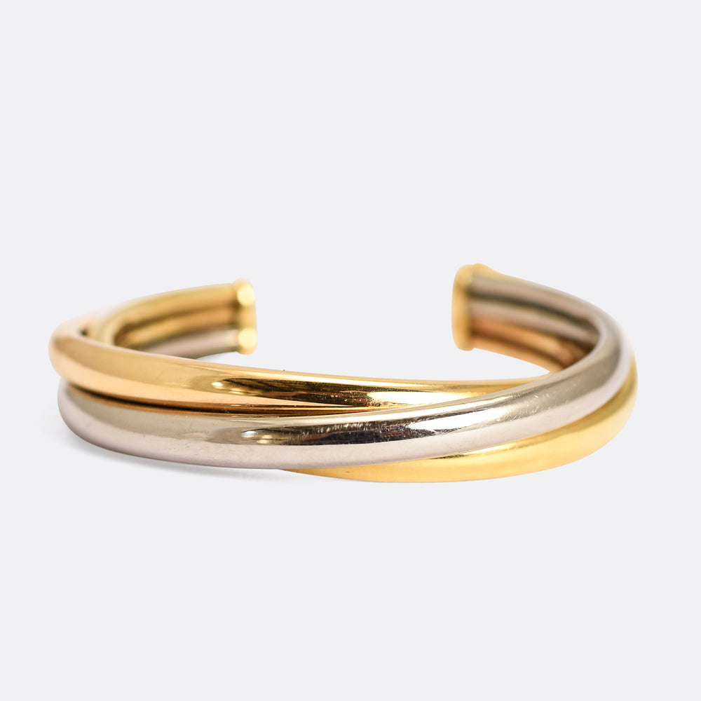 Vintage Cartier Trinity Cuff Bracelet