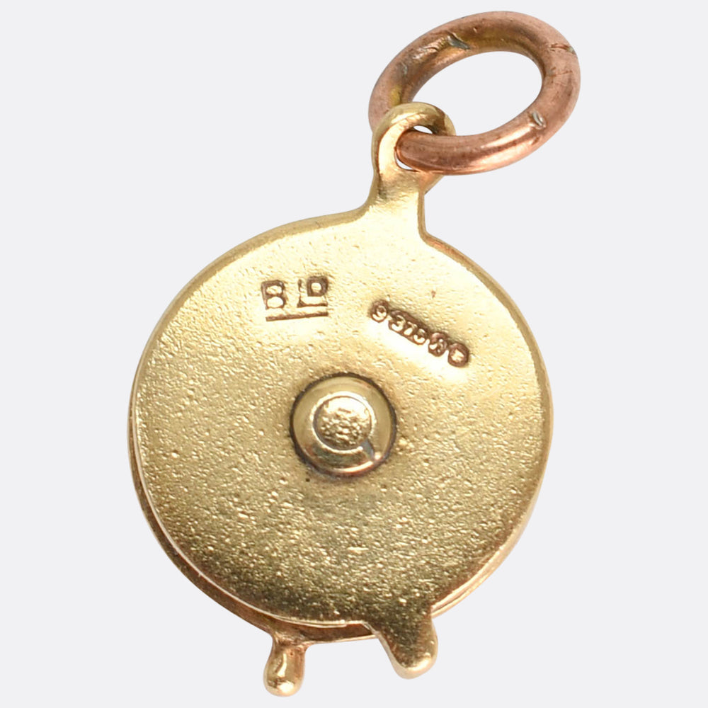 Vintage I Love You Telephone Charm