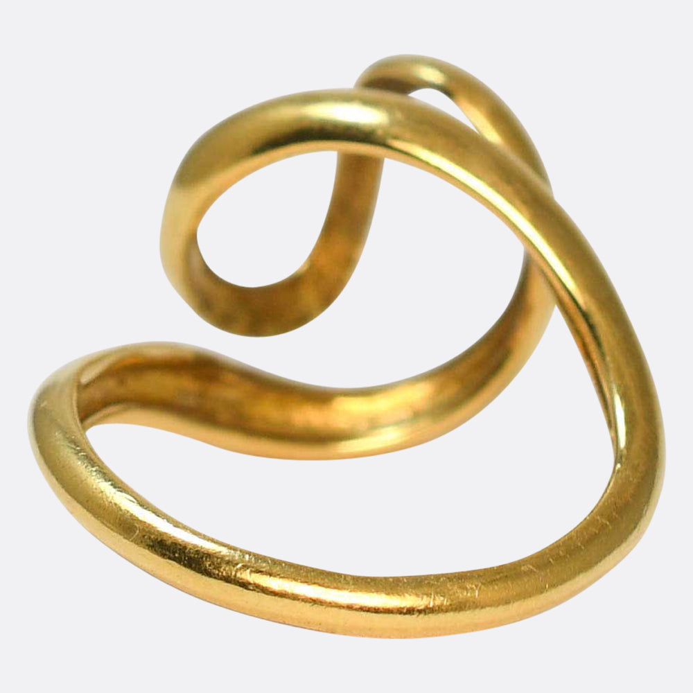 Vintage Interchangeable Bead Ring by Gilbert Albert