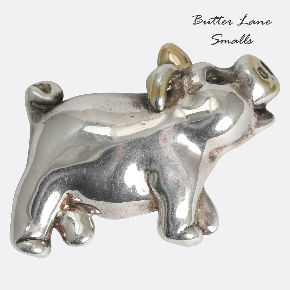 Vintage Silver Lucky