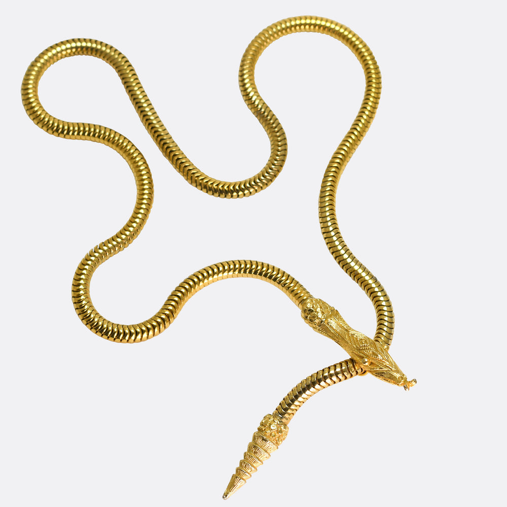 Vintage Snake Collar Necklace