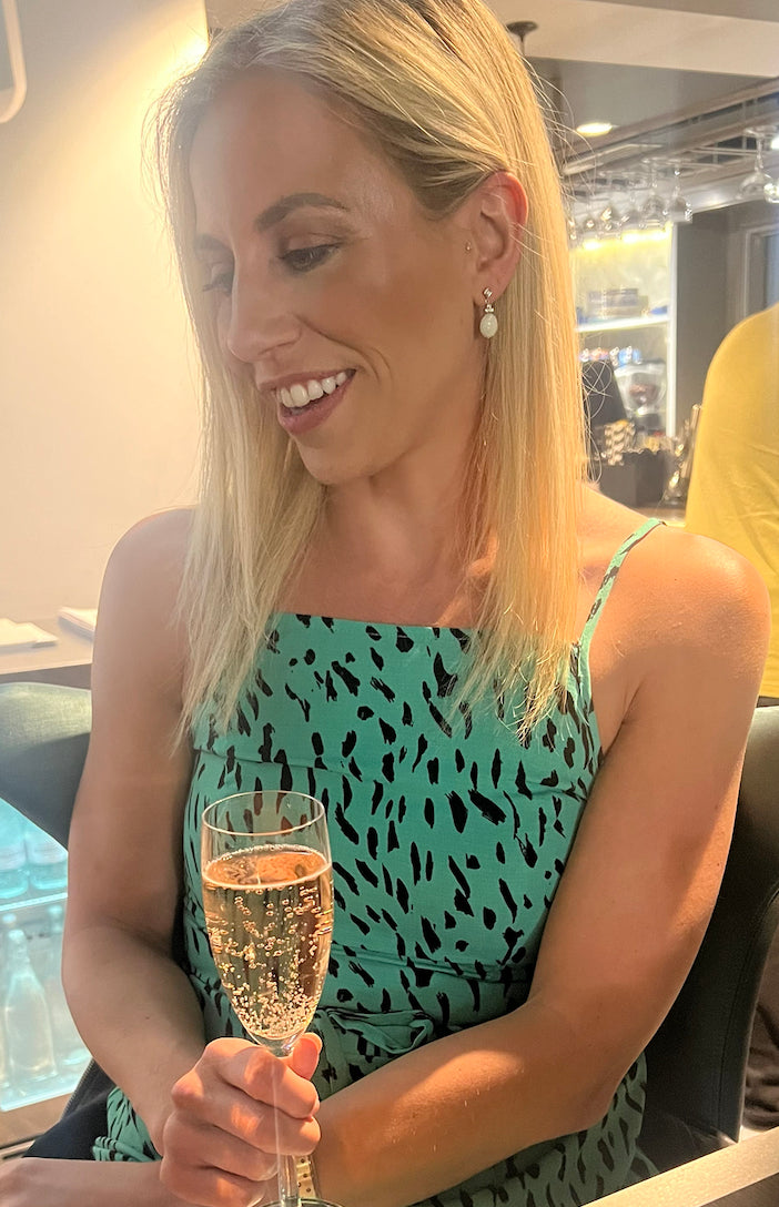 1940's Diamond & Opal Earrings