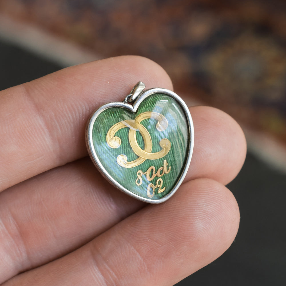 Edwardian Cartier Heart Pendant