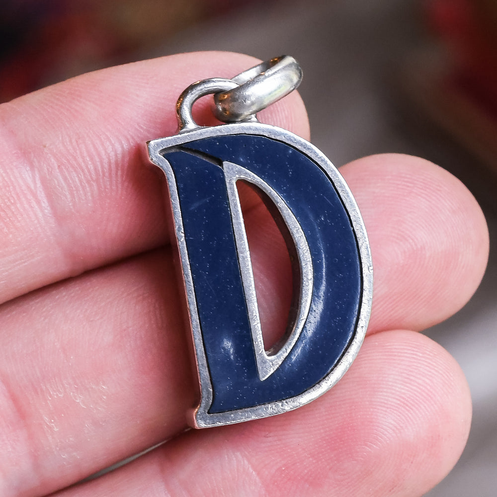 1970s Gucci D Pendant