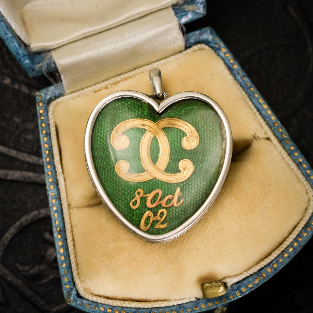 Edwardian Cartier Heart Pendant