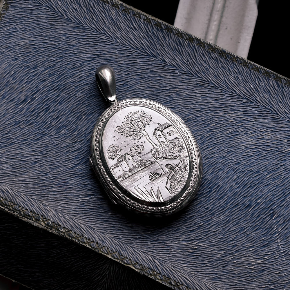 Victorian Silver Locket