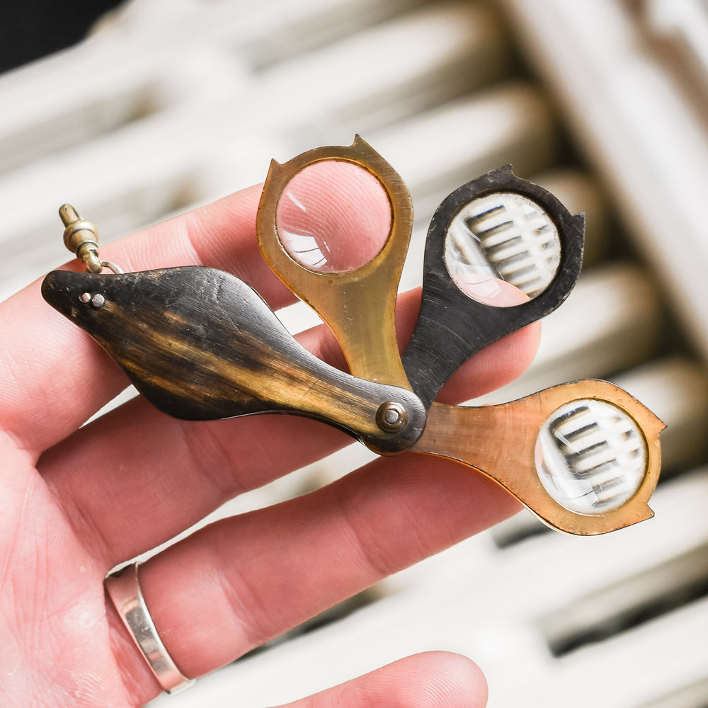 Georgian Buffalo Horn Jeweller's Loupe