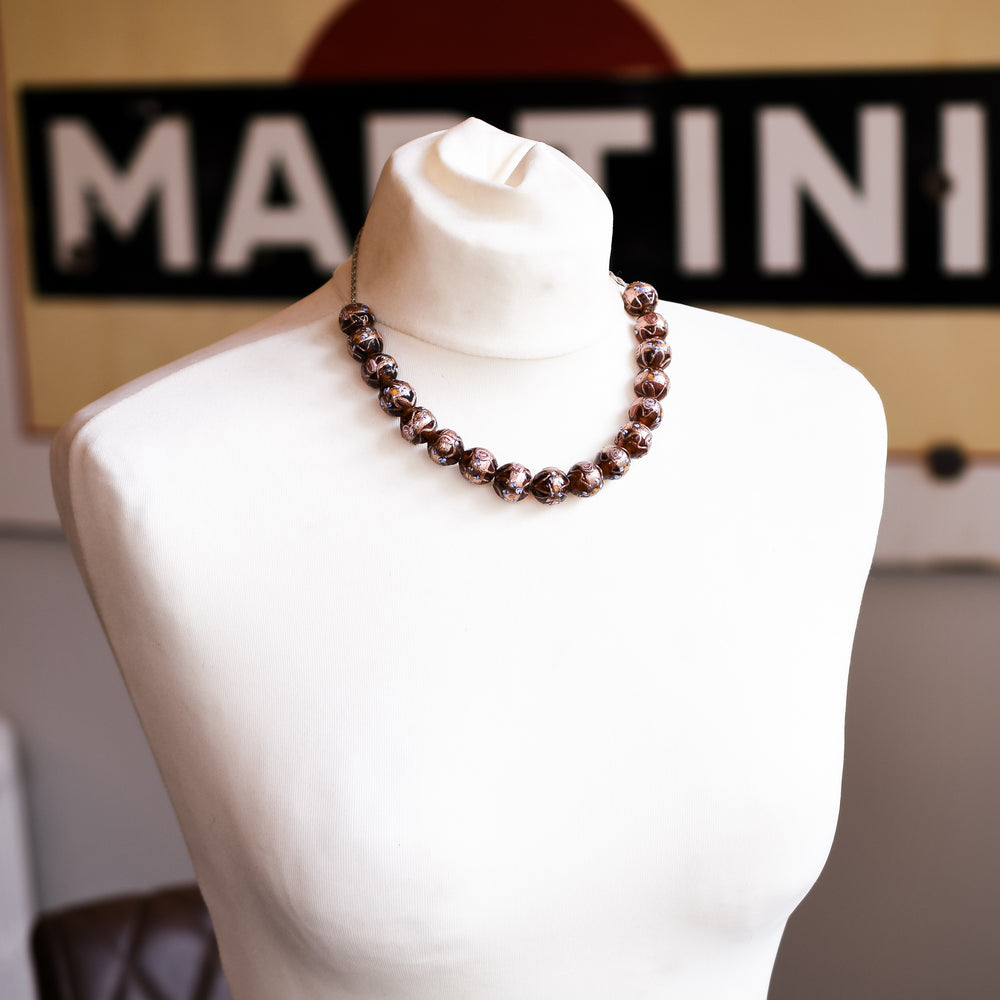 Art Deco Murano Glass Wedding Cake Beads