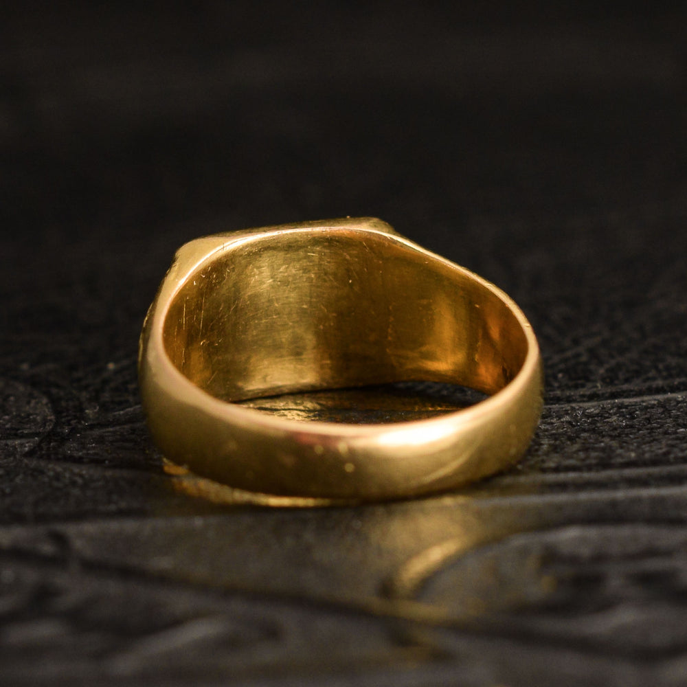 17th Century Floral Signet Ring