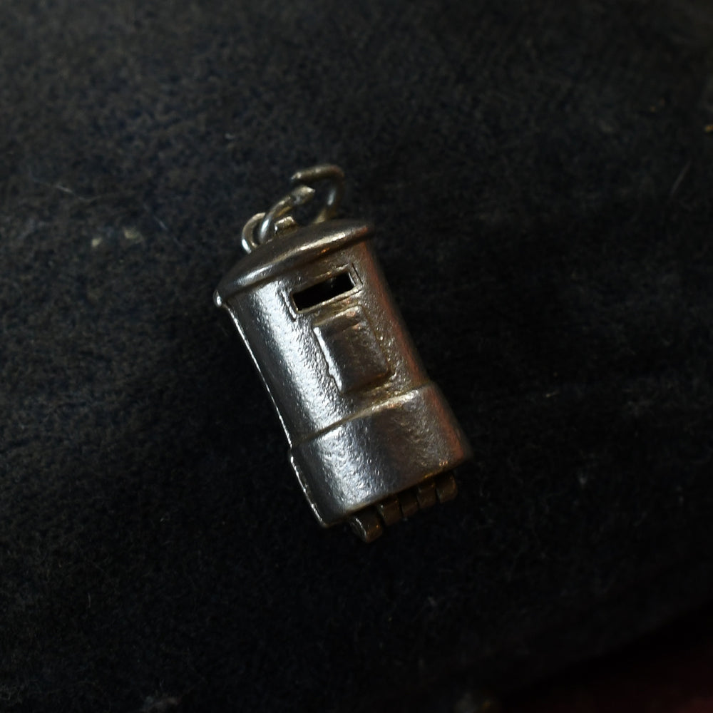 1950s Silver Postman Charm