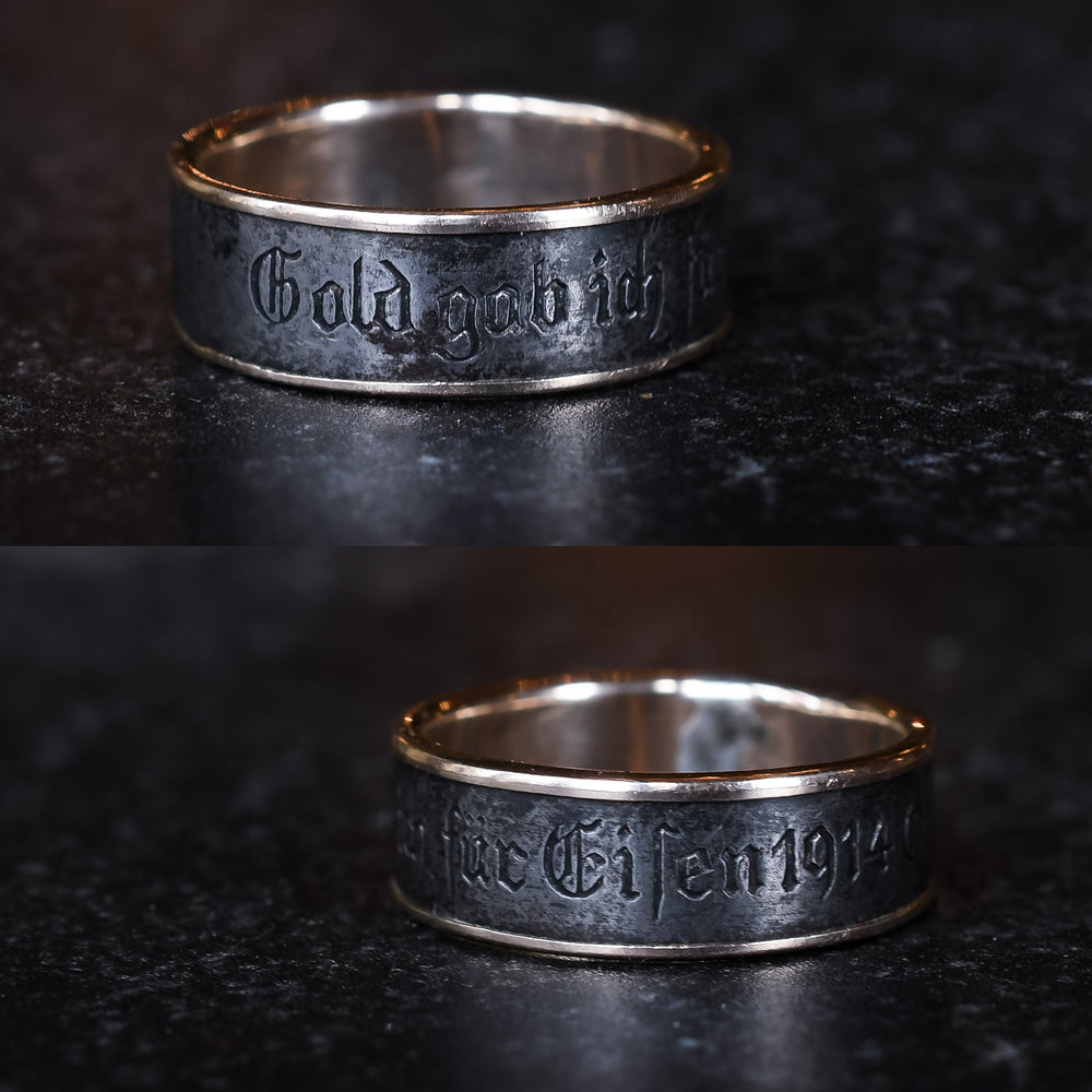 WW1 I Gave Gold For Iron Ring
