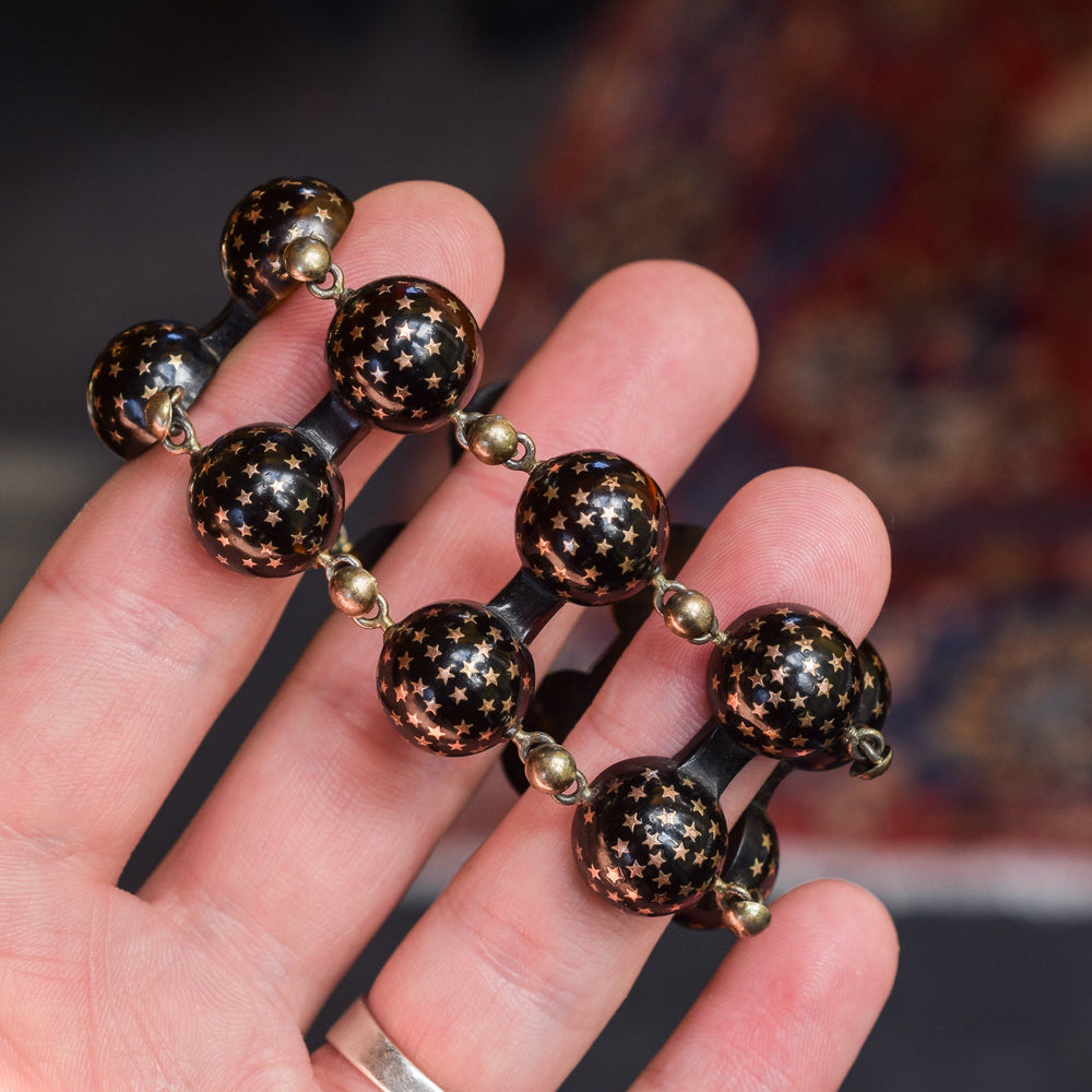 Victorian Pique Stars & Domes Bracelet